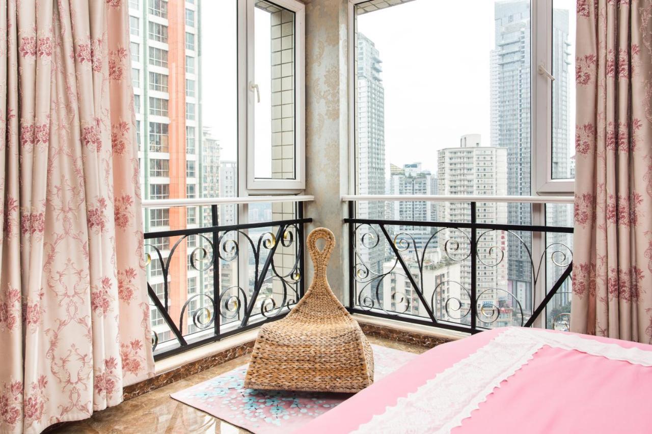 Xiao Yu Residential Apartment Near Jiefangbei And Hongya Cave Chongqing Eksteriør billede